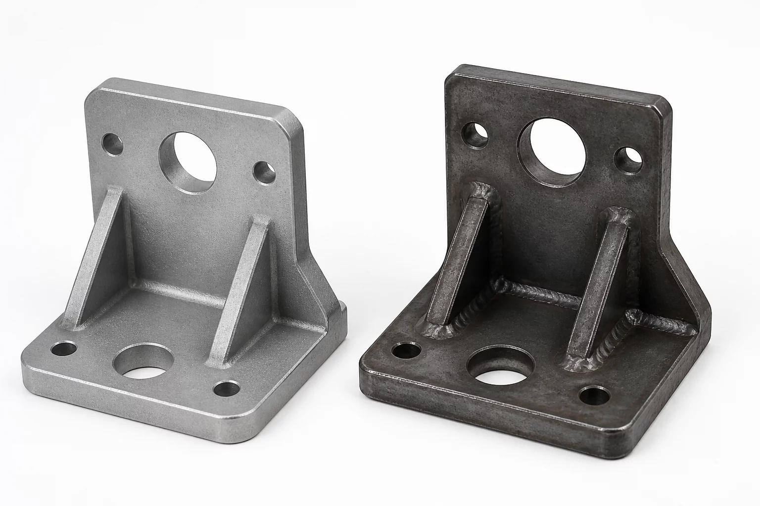 Aluminum vs Steel Bracket