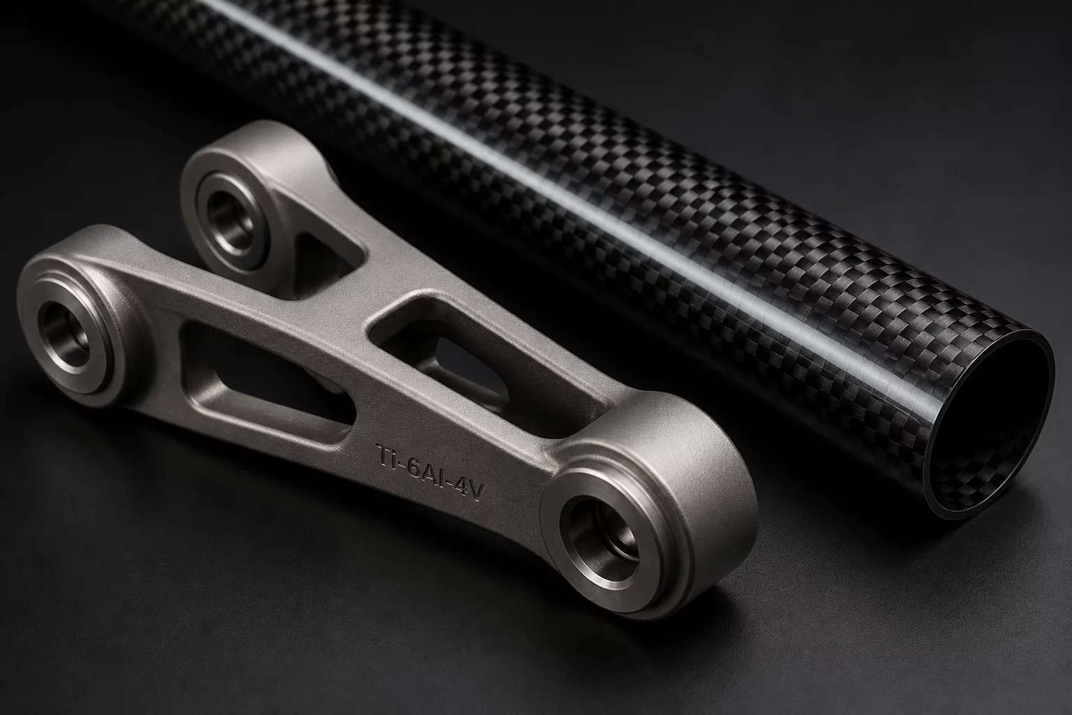 Titanium Alloy vs Carbon Fiber